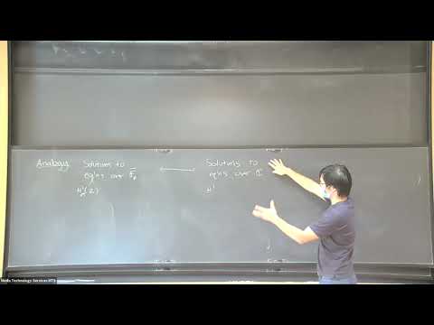 Some analogies between arithmetic and topology - Tony Feng