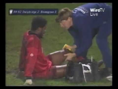 Stalybridge Celtic 3-3 Bromsgrove Rovers - Bob Lord Trophy QF - December 13th 1994 (Part 9/9)