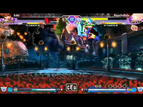 CEO2012 - BlazBlue CS: Extend - Eshi vs FeuxFollets