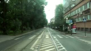 preview picture of video 'Tramwaje Kraków linia 2'