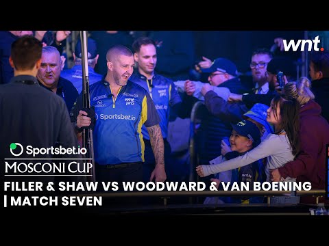 Filler & Shaw vs Woodward & Van Boening | Match Seven | 2025 Mosconi Cup