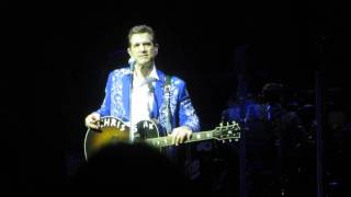 onstage chat - Runnin' Down The Road partial clip -  Chris Isaak - Massey Hall, TOronto-May 24,2016