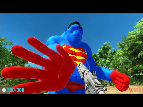 FPS DEATH RUN with ALL WEAPONS in JUNGLE - Animal Revolt Battle Simulator