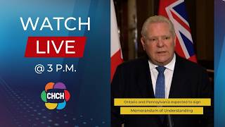 Ford, Pennsylvania governor to sign memorandum of understanding at 3 p.m.