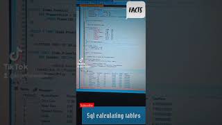 how to CREATE calculating tables in SQL #computer #databaseschema #database 