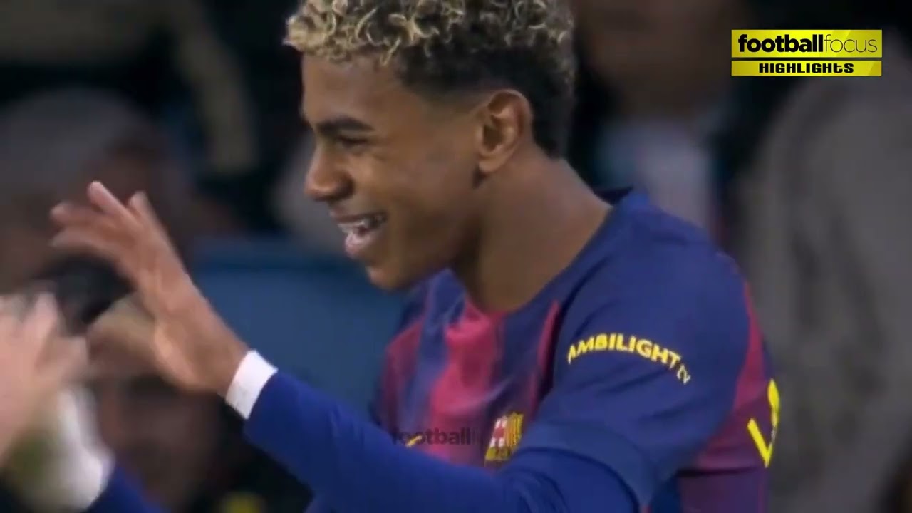 Lamine Yamal vs Celta Vigo Goal & All Touches (09/11/2025)