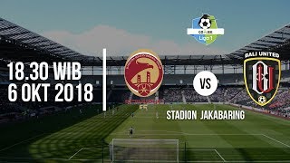 Saksikan! Live Streaming Indosiar Liga 1 2018, Sriwijaya FC Vs Bali United, Pukul 18.30 WIB
