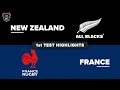 HIGHLIGHTS NEW ZEALAND V FRANCE July Internationals 2025