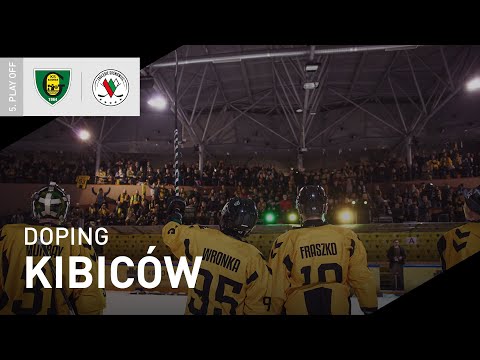 Doping kibiców na 5. meczu play-off GKS Katowice - Zagłębie Sosnowiec 9:1 (10.03.2022)