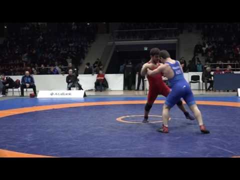 AzÇ-2017: Ülvi Qənizadə - Ruhin Mikayılov / 71 kq, bürünc medal görüşü