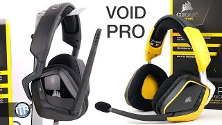 Neue Premium-Headsets von Corsair? VOID PRO Surround & RGB Wireless SE im Test!