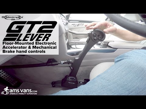 Another Look: GT2 Hand Controls for Accelerator & Brake | AMS Vans