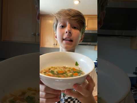 Chicken Noodle Soup! #shorts #fyp #viral #chef #food #recipe #cooking #trending #pasta