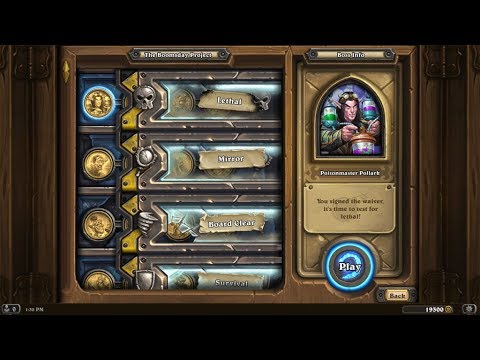 All 100 Puzzle Lab Guide, Card Back, Experiments - The Boomsday Project: Hearthstone
