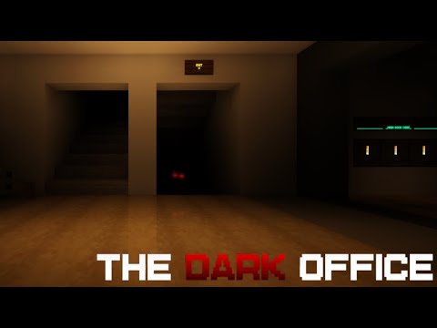 The Dark Office... Puzzle-Horror Minecraft map |  Escape from a haunted office