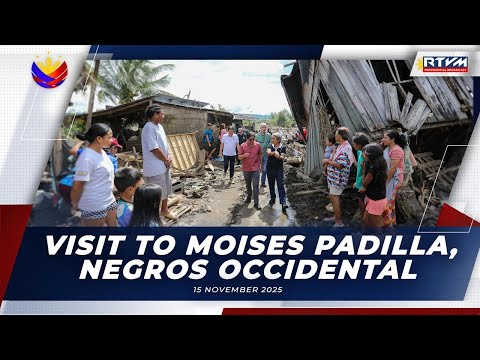 Visit to the Municipality of Moises Padilla, Negros Occidental