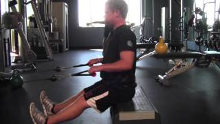 Golf Fitness Seated Row