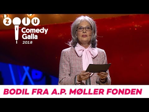 Bodil fra A. P. Møller Fonden - ZULU Comedy Galla 2018