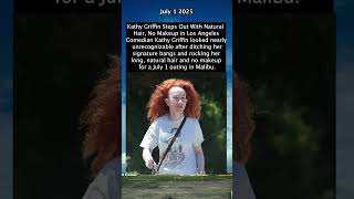 Kathy Griffin Steps Out With Natural Hair