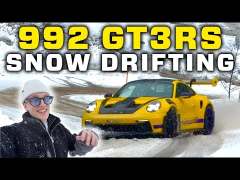 PORSCHE 992 GT3RS PLAYING IN THE SNOW! THE PERFECT WINTERCAR?