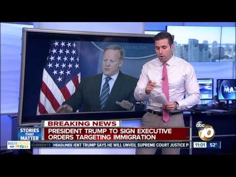 President Trump to sign executive orders targeting immigration