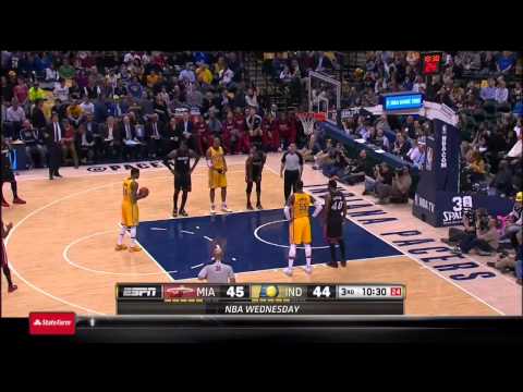 Paul George vs Miami Heat 2014.03.26