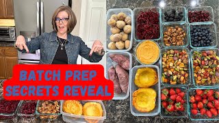 Tami's EXPERT Whole Food Plant Based Batch Prep Reveal