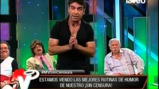 Jorge Alis sin censura en Mentiras Verdaderas