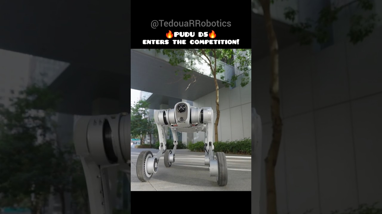 Pudu D5 Filo Robot - Endüstriyel Otonom Devriye ve Lojistik Çözümü