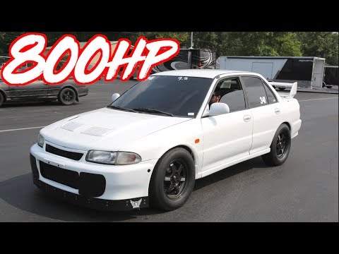 Rare 800HP Lancer Evo 2 in the USA! - 4G63 AWD BEAST