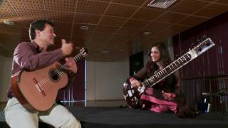 Craig Ogden (guitar) in conversation with Roopa Panesar (sitar)