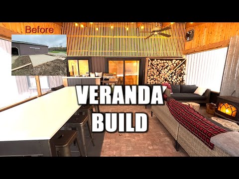 DIY Enclosed Veranda Build at Dragonfly Ridge (Epic Outdoor Room Upgrade)