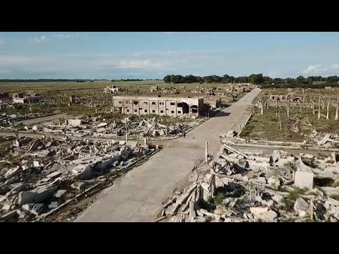 Drone Explores Desolate Tourist Town | Abandoned Explorations
