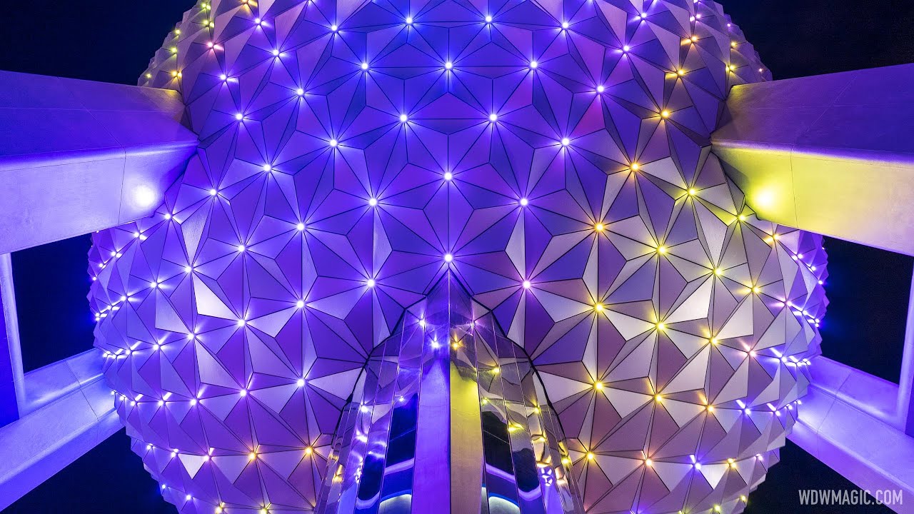 Spaceship Earth new lighting effects