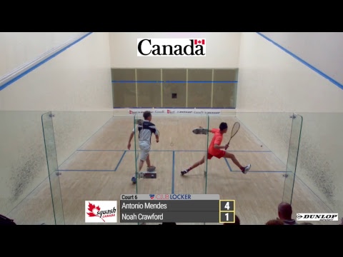 2018 12 10 - Morning - Canadian Junior Open - Court 6