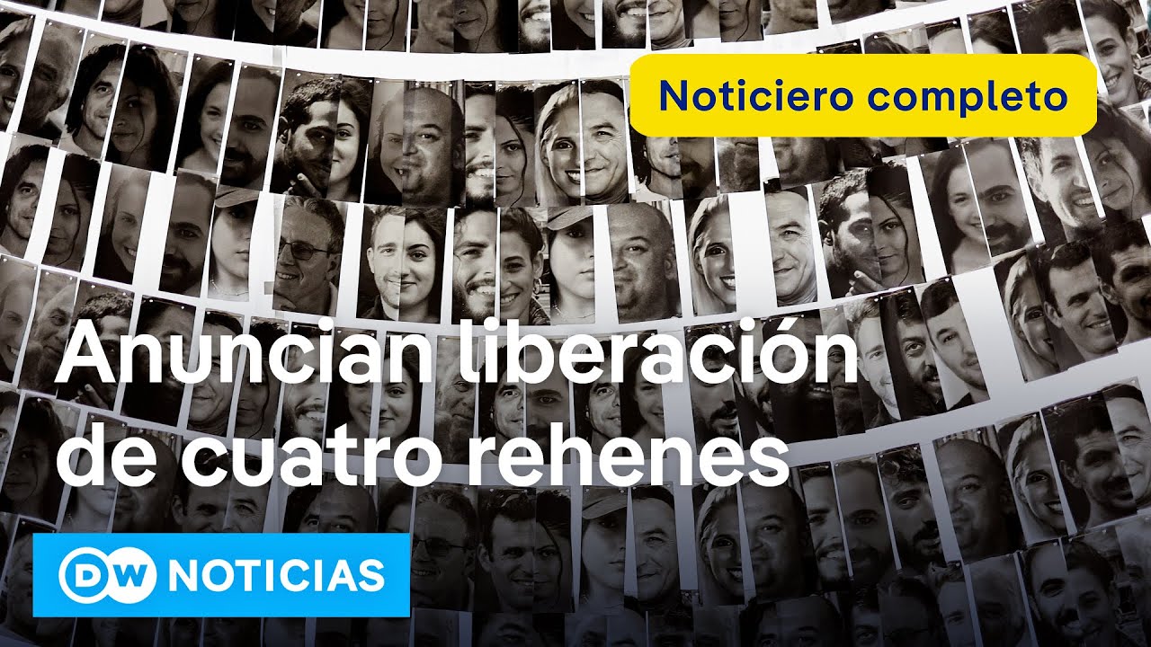 DW Noticias del 24 de enero: Hamás anunció que liberará cuatro rehenes israelíes
