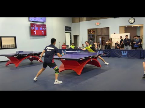 Westchester Table Tennis Center May 2032 Open Singles Final Lei Kou vs Romain Lorentz