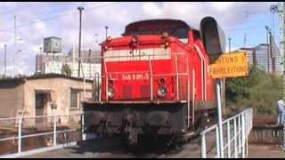 preview picture of video 'Bw Berlin-Lichtenberg Mai 2006 - V60 / V15 - Eisenbahn railroad trains'