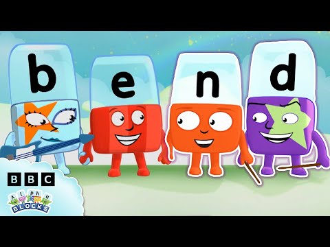 2 Letter Ends Blends | Consonant Clusters | Learn to Read and Spell | Alphablocks
