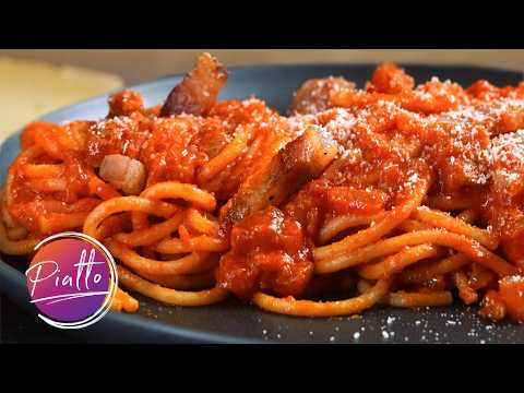 🍝 Pasta all'Amatriciana 🇮🇹 - Ricetta Originale - con Flavia Diamante