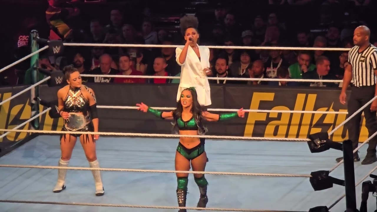 NXT Stand and Deliver 2024- Roxanne Perez vs. Lyra Valkyria Intro #WWE #WWENXT #StandAndDeliver