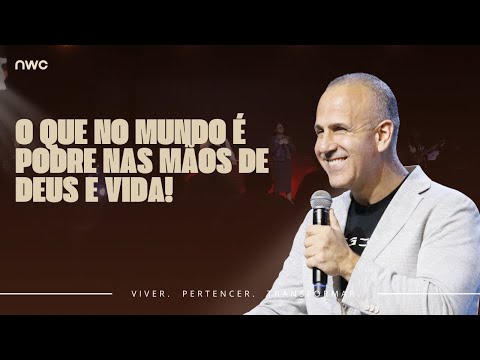 Pr. MÁRCIO FARIAS - O que no mundo é podre nas mãos de Deus e vida 