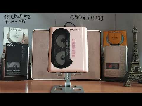 Sony WM 51 1987 - Sony Walkman Cassette player WM 51 pink Working