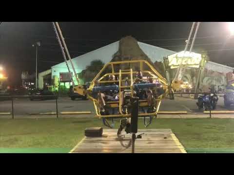 Watch Bungee Cord Snap On 'Slingshot' Ride At Florida Amusement Park