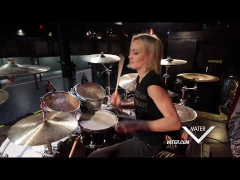 Thumbnail for Hayley Cramer Pop Evil Soundcheck Drum Cam  Trenches - Vater Drumsticks by Pop Evil