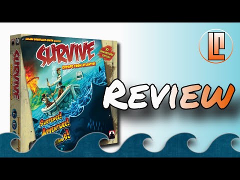 Survive - Escape from Atlantis (with expansions) - Review - aka The Island