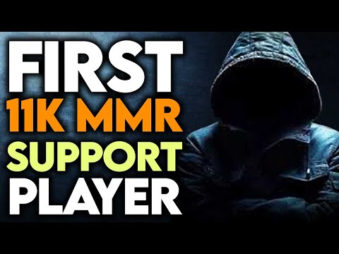 World First Support Player To Reach 11,000 MMr - Carrying The Game As Pos 4 Dota 2