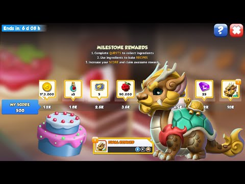 Longgui Cake Craze Event-Dragon Mania Legends | 12 win streak Arena | DML