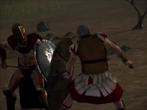 DUEL Julius Caeser vs Spartan: ROME 2 Total War Machinima Duel