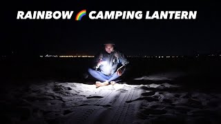 Fomito Camping Rainbow Lantern and Power Bank